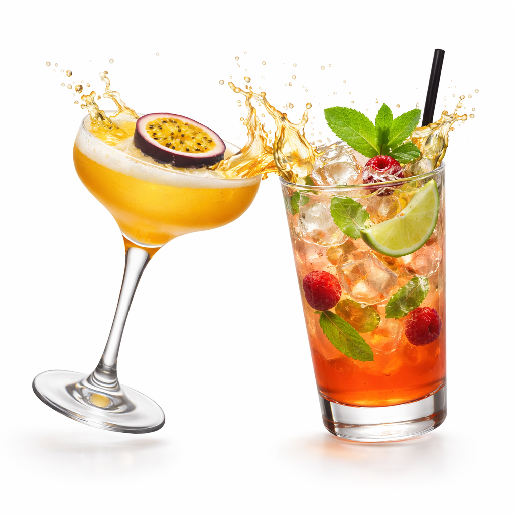 Success stories on our case studies, two cocktails cheersing